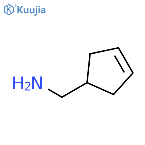(cyclopent-3-en-1-yl)methanamine structure