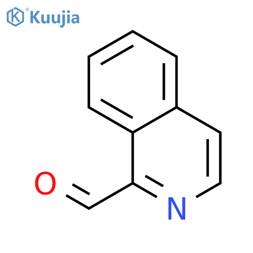 Isoquinoline-1-carbaldehyde structure
