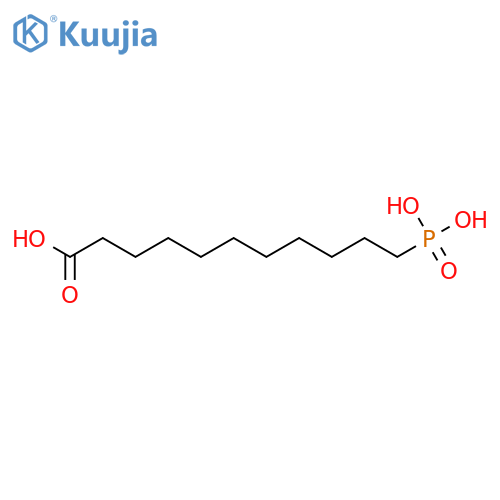 Undecanoic acid,11-phosphono- structure