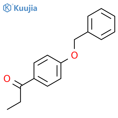 4-Benzyloxypropiophenone structure