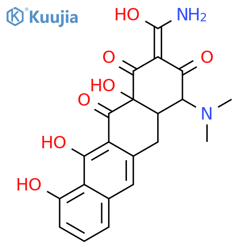 Anhydrodemethyltetracycline structure