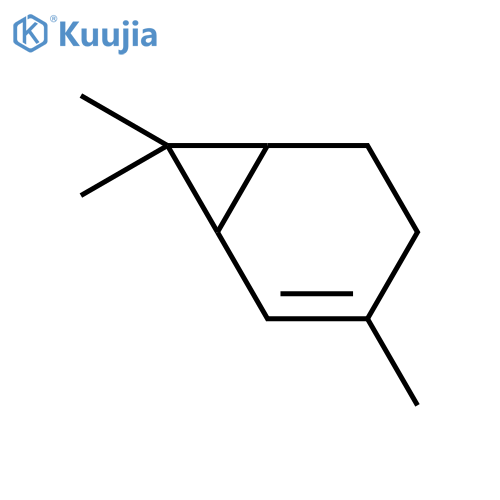 (+)-2-Carene structure