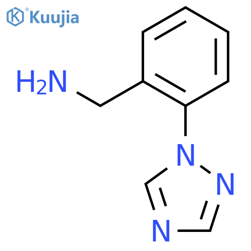 2-(1H-1,2,4-triazol-1-yl)benzylamine structure