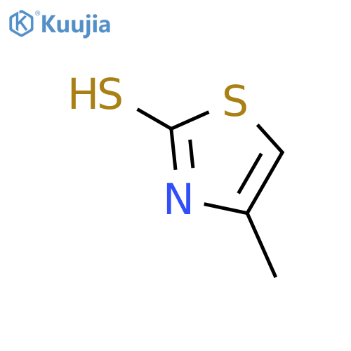 4-Methylthiazole-2-thiol structure