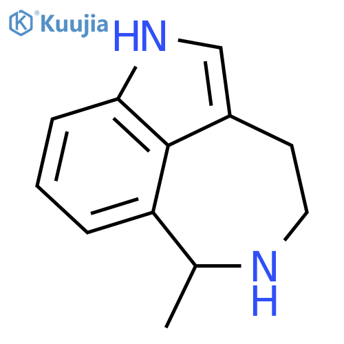 6-Methyl-3,4,5,6-tetrahydro-1H-azepino(5,4,3-cd)indole structure
