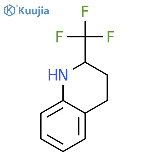 Quinoline, 1,2,3,4-tetrahydro-2-(trifluoromethyl)- structure