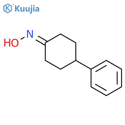 4-phenylcyclohexanone oxime structure