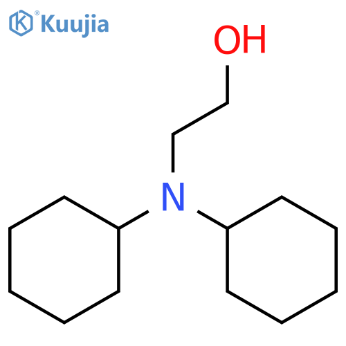 Ethanol,2-(dicyclohexylamino)- structure