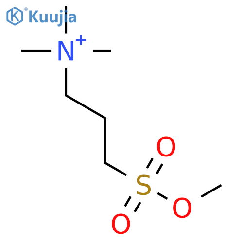 1-Propanaminium, 3-(methoxysulfonyl)-N,N,N-trimethyl- structure
