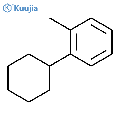 1-Cyclohexyl-2-methylbenzene structure