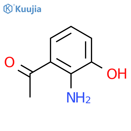 1-(2-Amino-3-hydroxyphenyl)ethanone structure