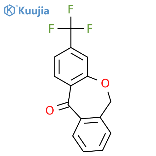 3-(Trifluoromethyl)dibenzo[b,e]oxepin-11(6H)-one structure