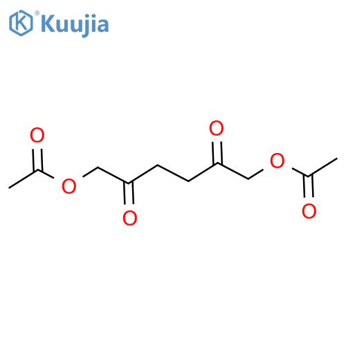 2,5-dioxohexane-1,6-diyl diacetate structure
