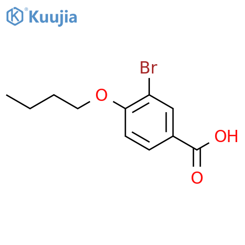 3-Bromo-4-butoxybenzoic acid structure