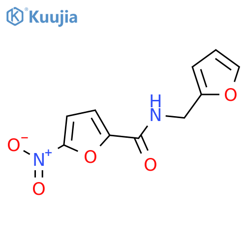 N-(furan-2-ylmethyl)-5-nitrofuran-2-carboxamide structure