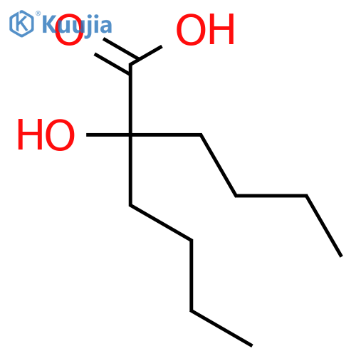 Hexanoic acid, 2-butyl-2-hydroxy- structure