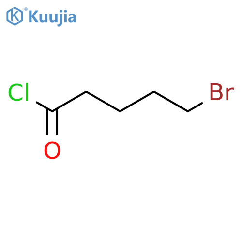 5-Bromovaleryl chloride structure