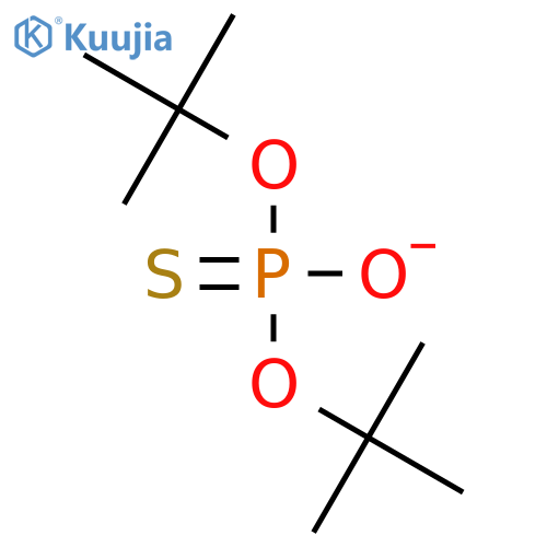 PHOSPHOROTHIOIC ACID, O,O-BIS(1,1-DIMETHYLETHYL) ESTER structure