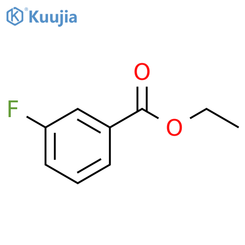 Ethyl 3-fluorobenzoate structure