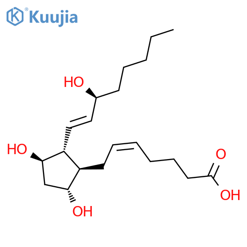 9β,11α-Prostaglandin F2 structure