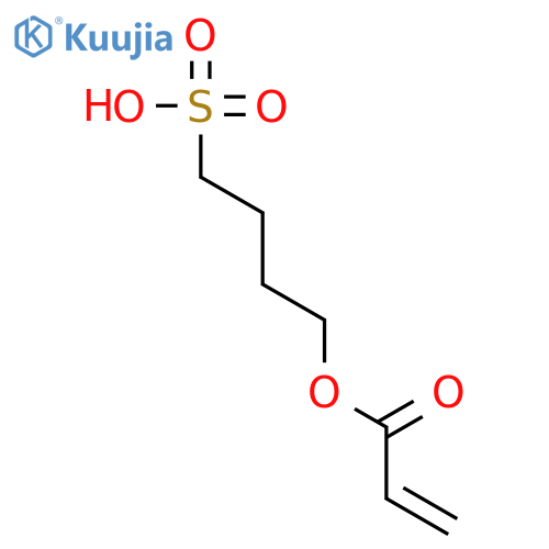 2-PROPENOIC ACID, 4-SULFOBUTYL ESTER structure