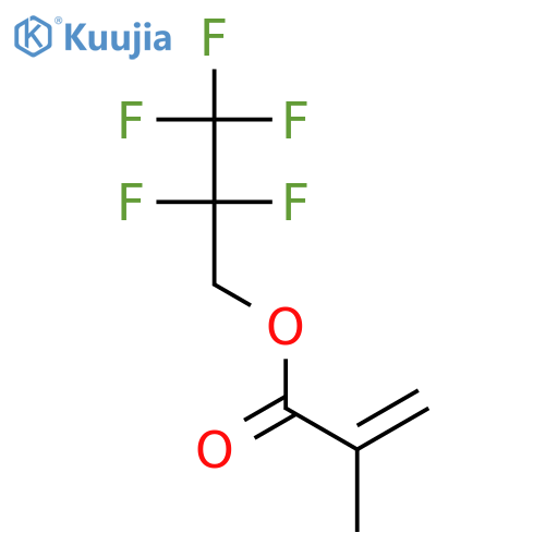 2,2,3,3,3-Pentafluoropropyl Methacrylate structure