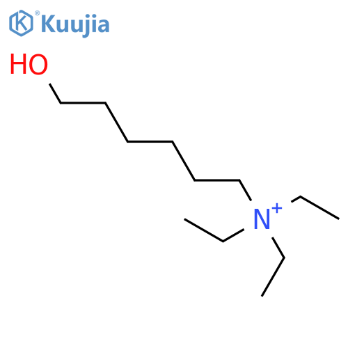 1-Hexanaminium, N,N,N-triethyl-6-hydroxy- structure