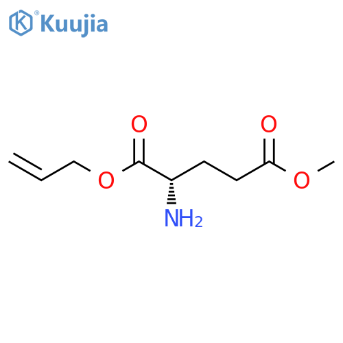 L-Glutamic acid, 5-methyl 1-(2-propenyl) ester structure