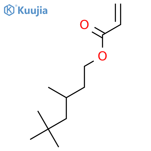 2-Propenoic acid, 3,5,5-trimethylhexyl ester structure