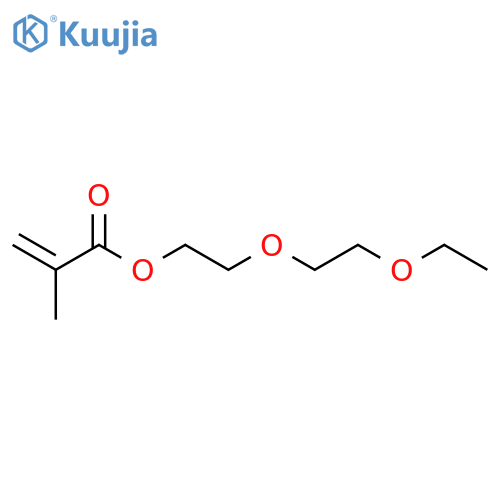 2-Propenoic acid,2-methyl-, 2-(2-ethoxyethoxy)ethyl ester structure
