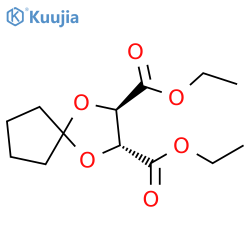 (2R,3R)-1,4-Dioxaspiro4.4nonane-2,3-dicarboxylic Acid Diethyl Ester structure