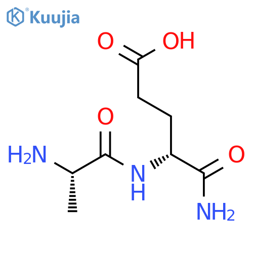 H-Ala-D-Glu-NH2 structure