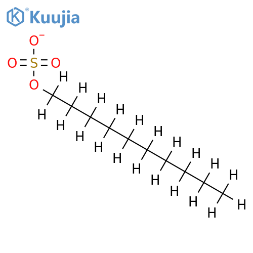 Decylsulfat structure