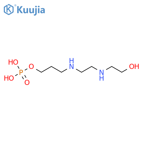 9-Hydroxy-4,7-diaza-nonyl Phosphate structure