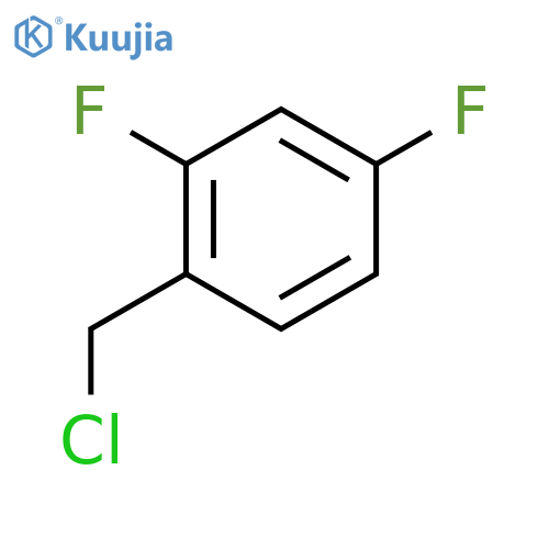 1-(chloromethyl)-2,4-difluorobenzene structure
