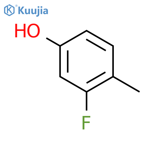 3-Fluoro-4-methylphenol structure