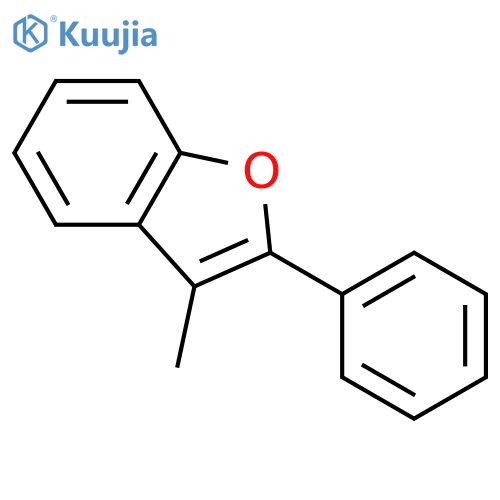 Benzofuran, 3-methyl-2-phenyl- structure