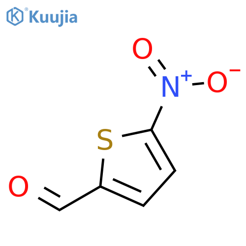 5-nitrothiophene-2-carbaldehyde structure
