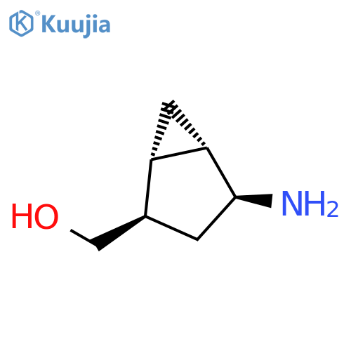 {4-aminobicyclo3.1.0hexan-2-yl}methanol structure