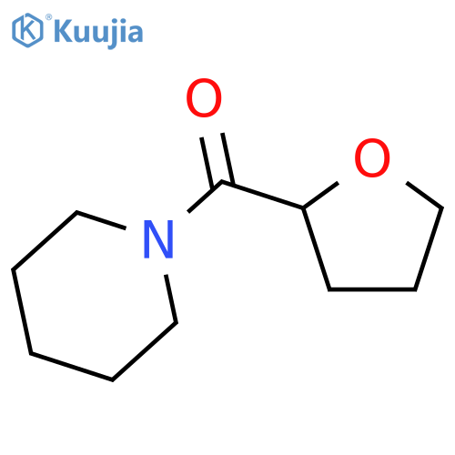 1-[(tetrahydro-2-furyl)carbonyl]piperidine structure