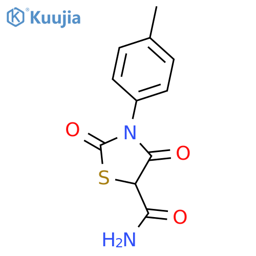 5-Thiazolidinecarboxamide,N-(4-methylphenyl)-2,4-dioxo-(9CI) structure