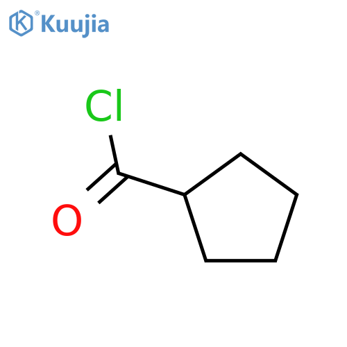 Cyclopentanecarbonyl chloride structure