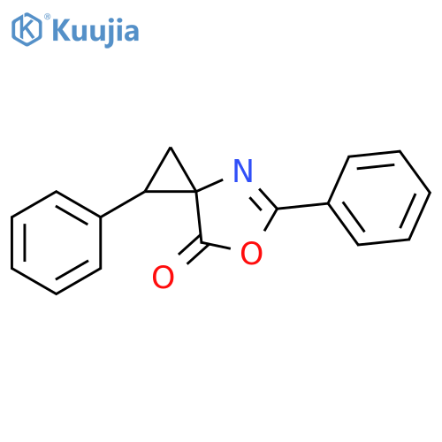 6-Oxa-4-azaspiro[2.4]hept-4-en-7-one, 1,5-diphenyl- structure
