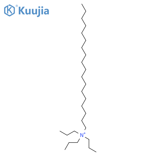 1-Octadecanaminium, N,N,N-tripropyl- structure