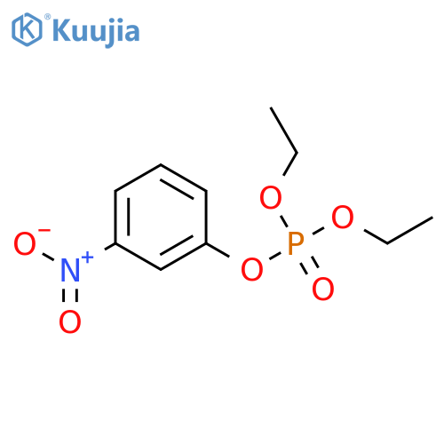 diethyl 3-nitrophenyl phosphate structure