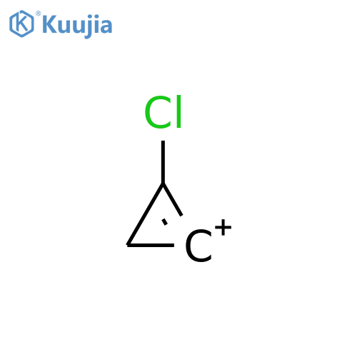Cyclopropenylium, chloro- structure