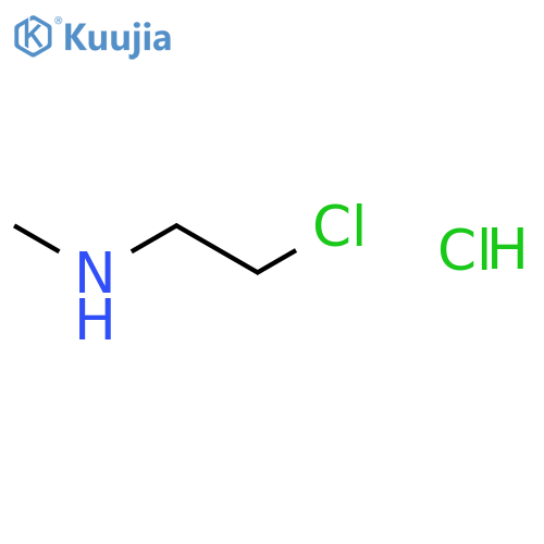 2-Chloro-N-methylethanamine HydrochlorideDISCONTINUED SEE C365565 structure
