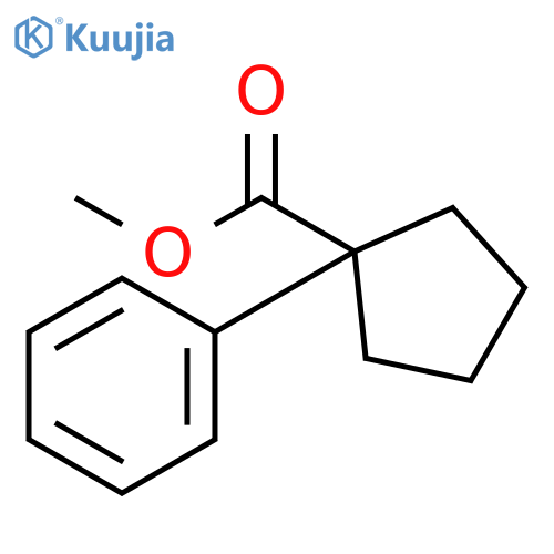 methyl 1-phenylcyclopentane-1-carboxylate structure