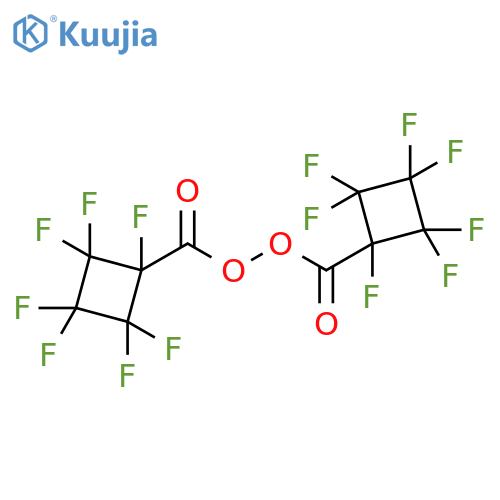 PEROXIDE, BIS[(HEPTAFLUOROCYCLOBUTYL)CARBONYL] structure