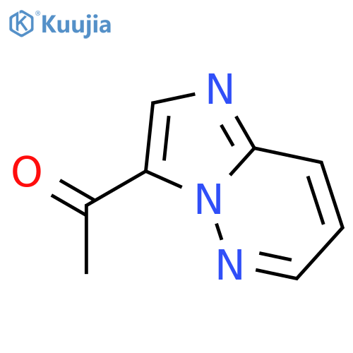 1-Imidazo[1,2-b]pyridazin-3-ylethanone structure